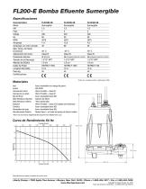 FL200-E Series Sewage Pumps - 2