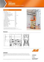 Modelo 2032ES PLATAFORMAS ELEVADORAS DE TIJERA - 2