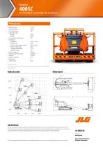 Modelo 400SC PLATAFORMAS ELEVADORAS TELESCÓPICAS - 2