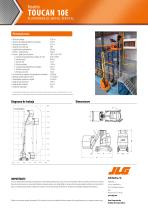 Modelo TOUCAN 10E PLATAFORMA DE MÁSTIL VERTICAL - 2