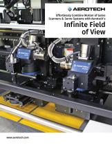 Effortlessly Combine Motion of Galvo Scanners & Servo Systems with Aerotech’s Infinite Field of View