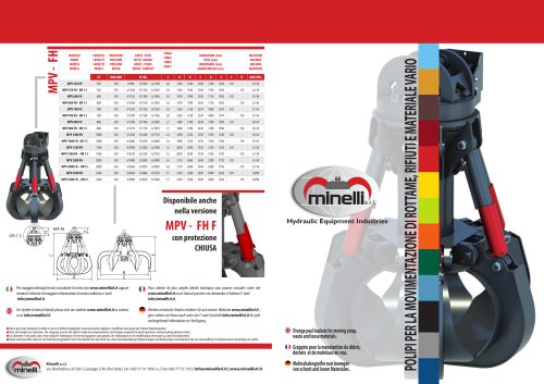 POLYGRAB FOR MOVING SCRAP-MPV-FH F