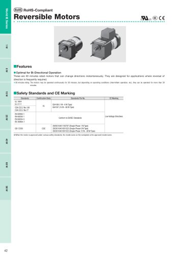 Reversible Motors