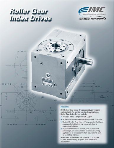 CAMCO Roller Gear Index Drives (D)