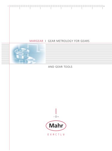 MARGEAR I GEAR METROLOGY FOR GEARS