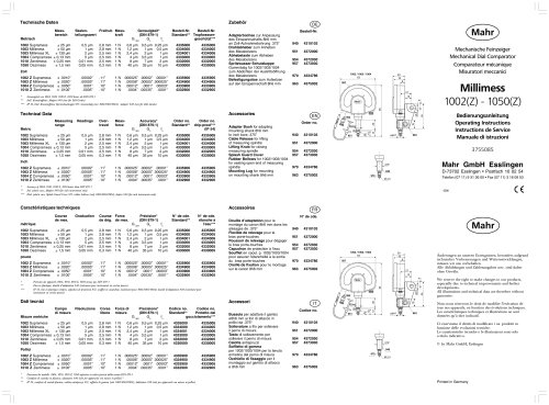 MILLIMESS 1003 MECHANICAL DIAL COMPARATOR