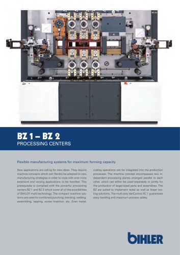 BZ 1- BZ 2 PROCESSING CENTERS