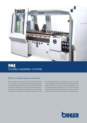 FMS FLEXIBLE ASSEMBLY SYSTEM