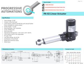 PA-02 Linear Actuator