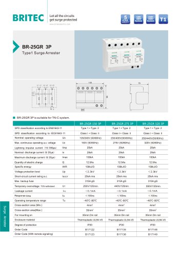 BR-25GR 3P