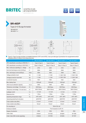 BR-40DP 2P BR-40DP 1+1