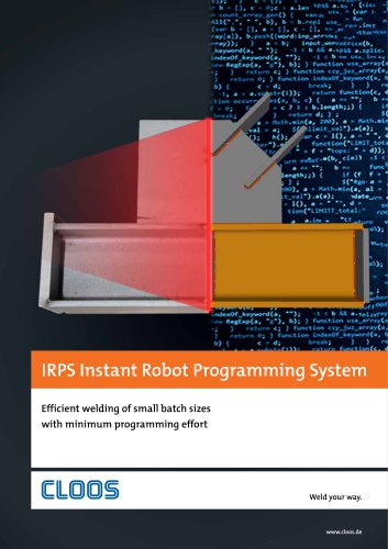 IRPS Instant Robot Programming System