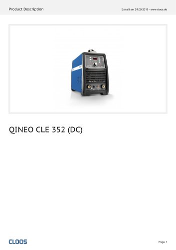 QINEO CLE 352 (DC)