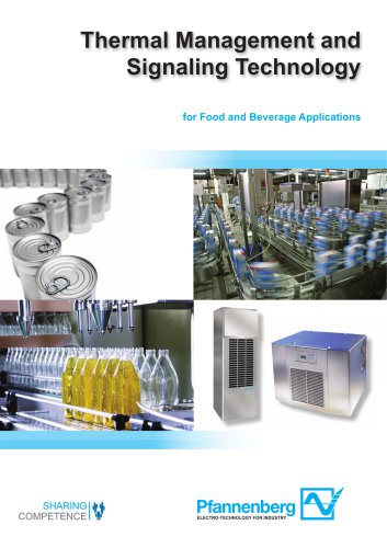 Thermal Management and Signaling Technology for Food and Beverage Applications