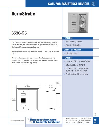 6536-G5 Catalog