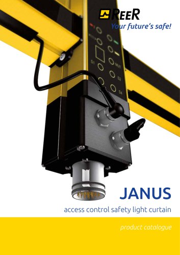 JANUS Safety lightcurtains with integrated Muting functions