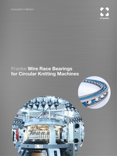 Bearings for Knitting Machines