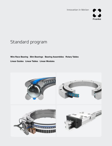 Products Bearings & Linear guides