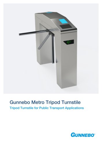 Gunnebo Metro Tripod Turnstile