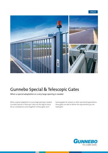 Gunnebo Special & Telescopic Gates