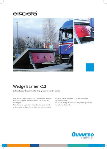 Wedge Barrier K12