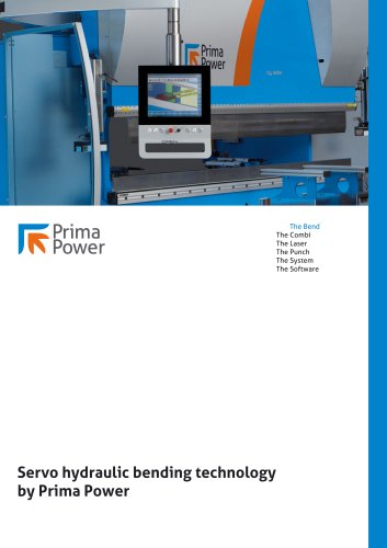 Servo hydraulic bending technology by Prima Power