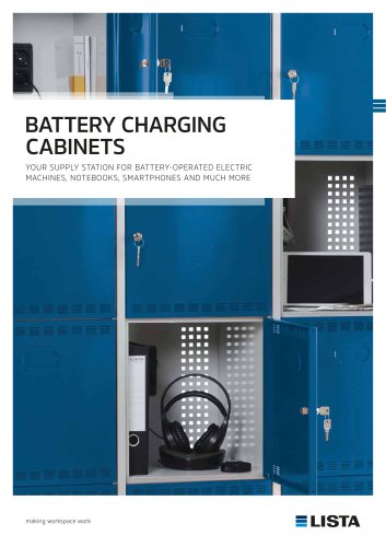 Battery charging cabinets