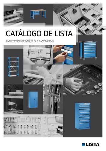 CATÁLOGO DE LISTA EQUIPAMIENTO INDUSTRIAL Y ALMACENAJE