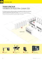 EQUIPOS INDUSTRIALES Y DE ALMACENAMIENTO  SOLUCIONES ESD - 8