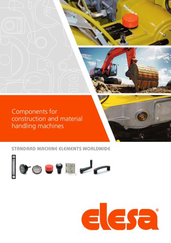 Components for construction vehicles, equipment and machinery