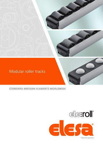 Modular roller tracks