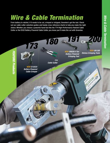 Wire & Cable Termination Catalog