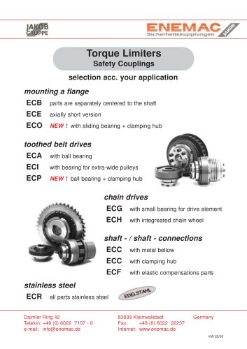 Torque Limiters