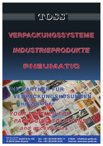 YOUR PARTNER FOR PACKAGING SOLUTIONS and accessories