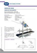 Ensacadoras Semiautomáticas: Serie DR - 8