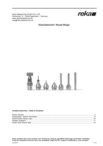 Nozzles for all guns