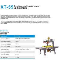 adhesive tape case sealer / semi-automatic XT-554TS