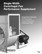 Centrifugal Fan Performance Supplement - Single Width