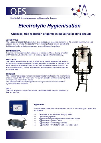 Electrolytic Hygienisation