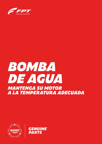 BOMBA DE AGUA