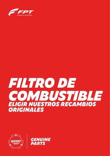 FILTRO DE COMBUSTIBLE