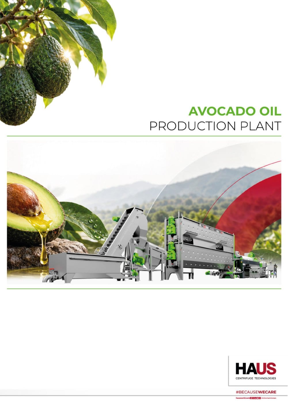 AVOCADO OIL PLANT - HAUS CENTRIFUGE TECHNOLOGIES