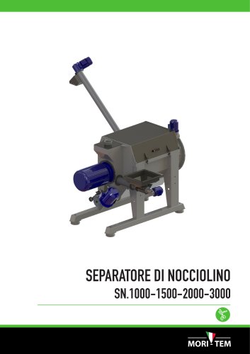 SEPARATORE DI NOCCIOLINO SN.1000-1500-2000-3000