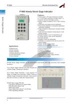 P1000 Handy Strain Gage Indicator