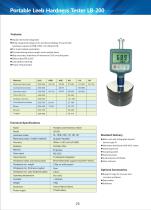 Portable Leeb durometer LB-200