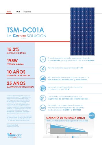 Catálogo de productos