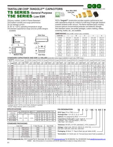 TS-TSE SERIES